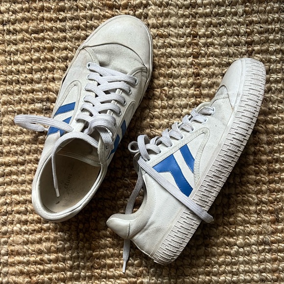 Celine Phoebe Canvas Sneaker 40 - Picture 1 of 4